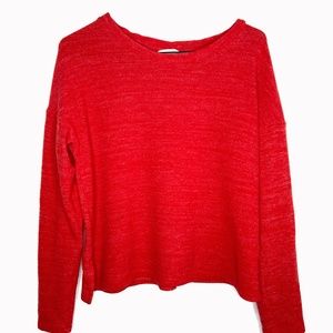 (Sold) H&M Red Sweater Long Sleeve